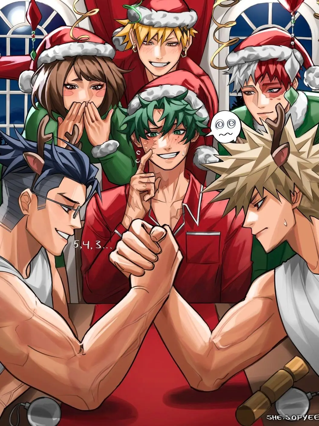 bubblegumz의 MHA Christmas Prank