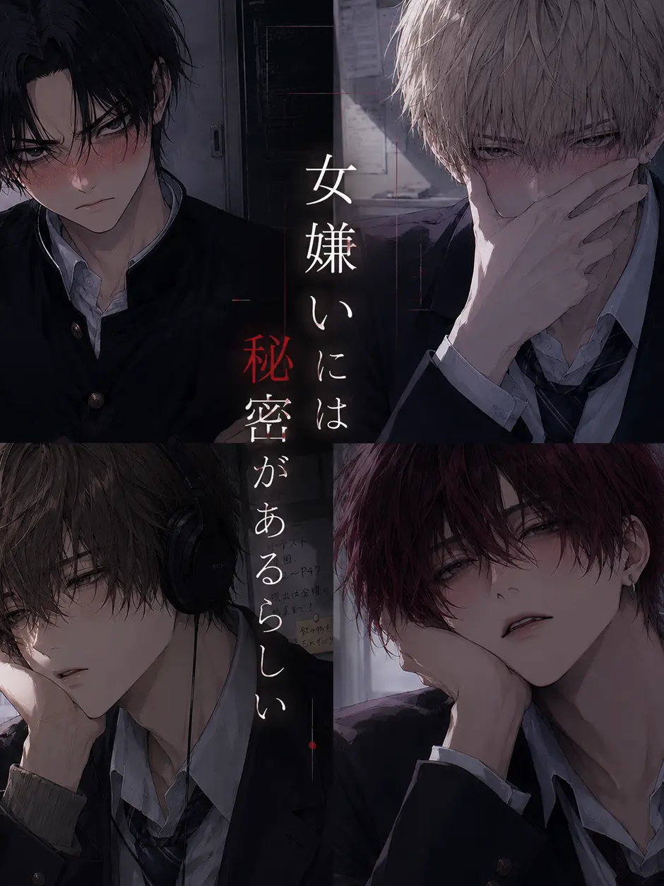 EarlyBleed3223의 女嫌い達には秘密があるらしい