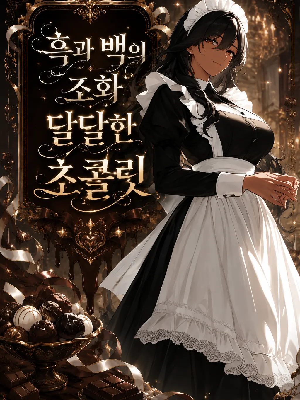 bubple의 흑과 백의 조화 달달한 초콜릿