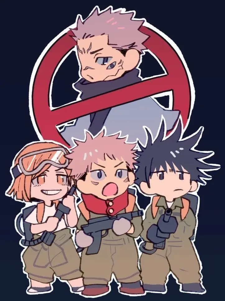 Jimbo_zio의 Jujutsu Kaisen: Ghost Busters AU