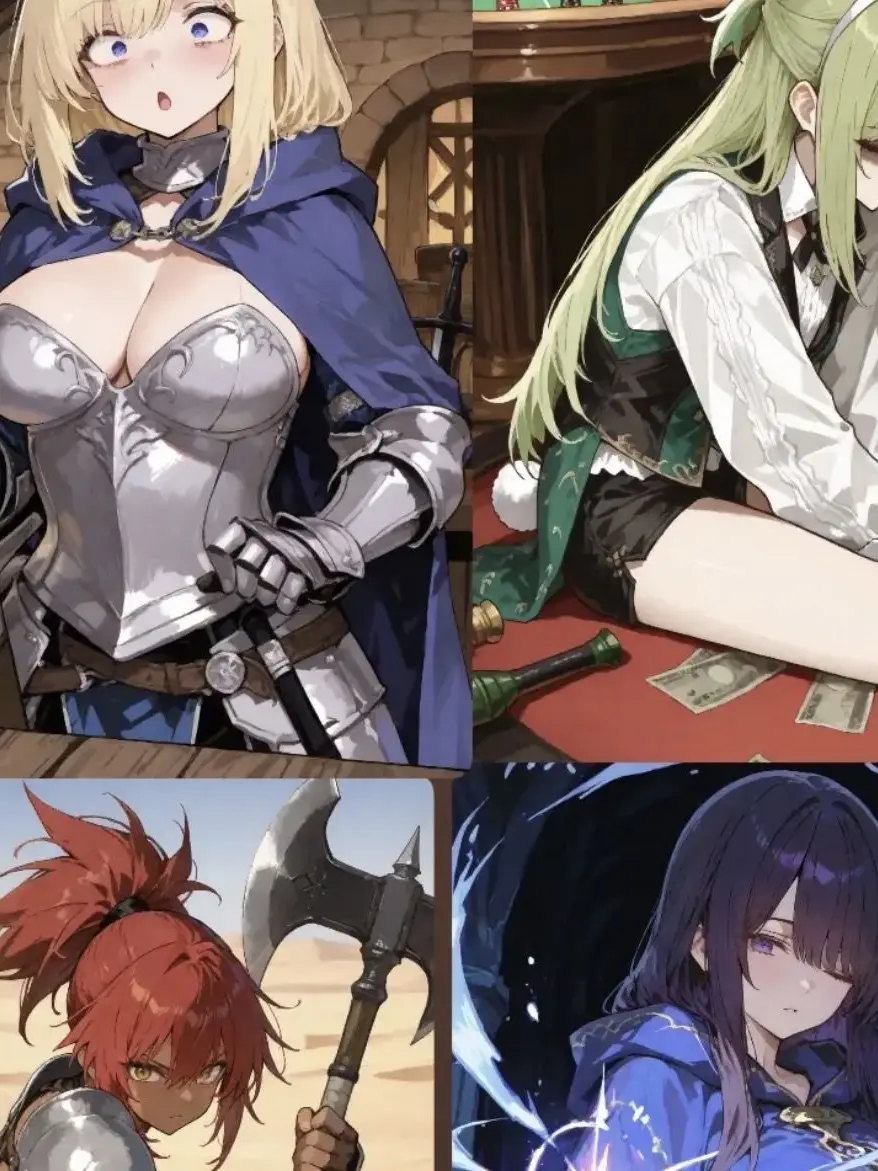 A-randomnerd의 Can this hero party defeat the demon Lord?