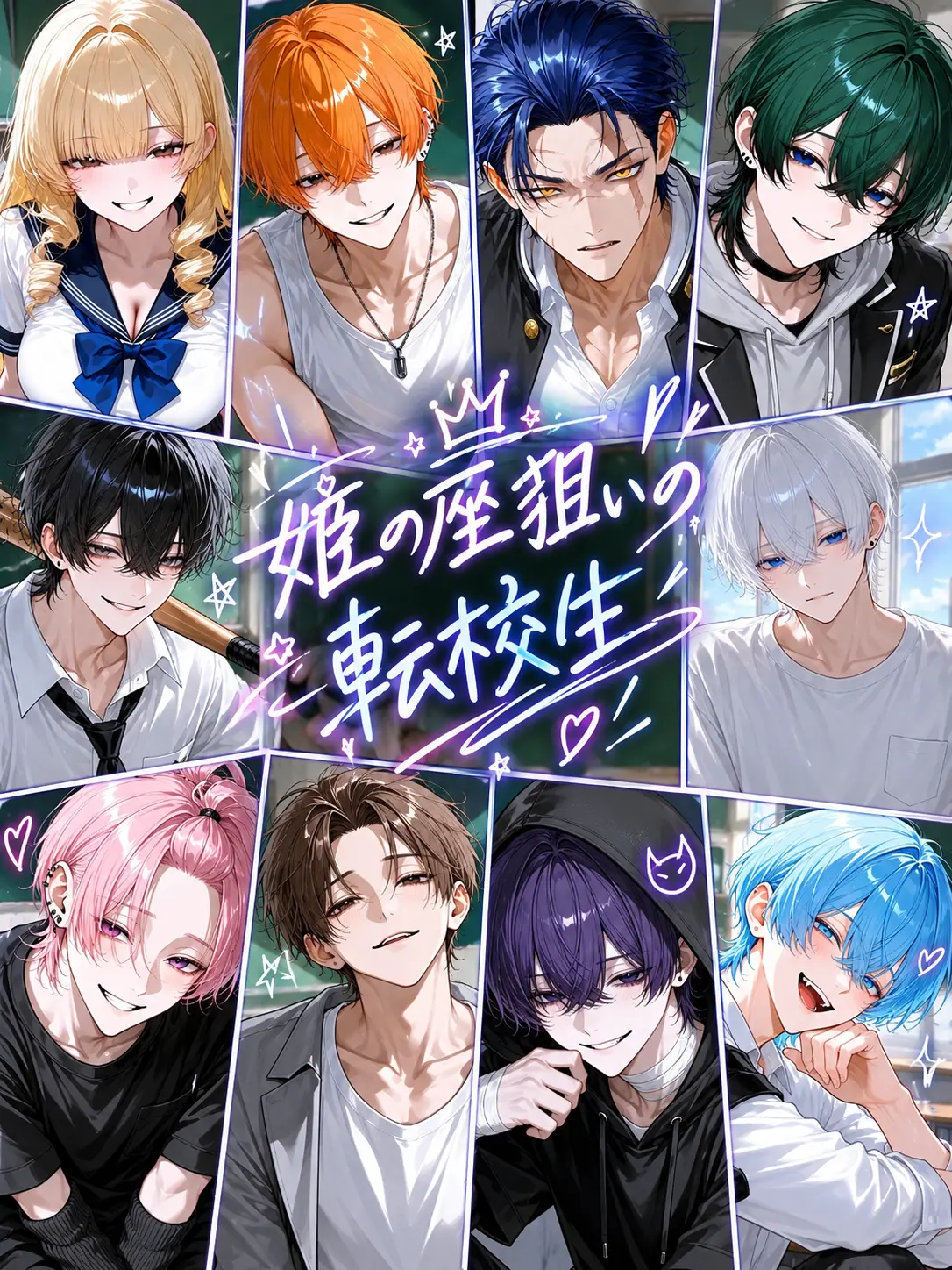 male_ki__02의 姫の座狙いの転校生