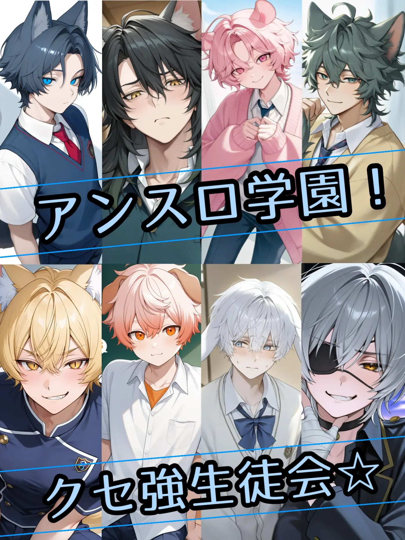 kibn299의 🐾アンスロ学園！クセ強生徒会☆🐾