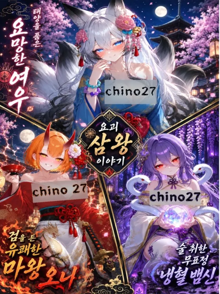 chino27의 요괴 3왕 이야기