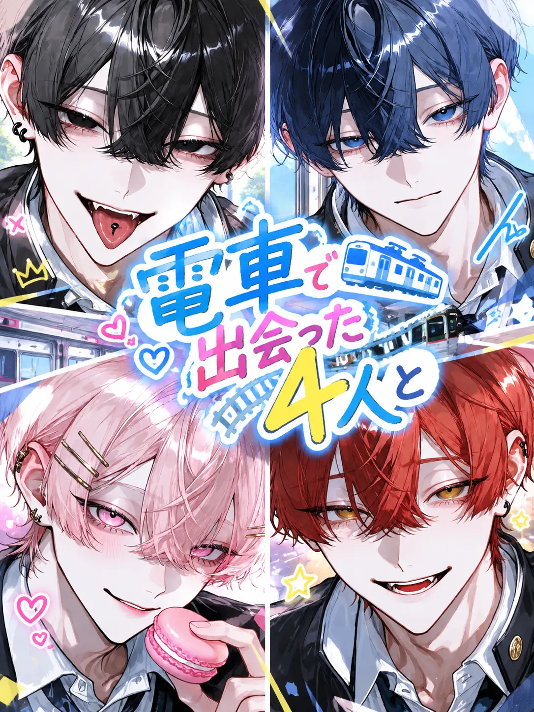 koka.의 電車で出会った4人と