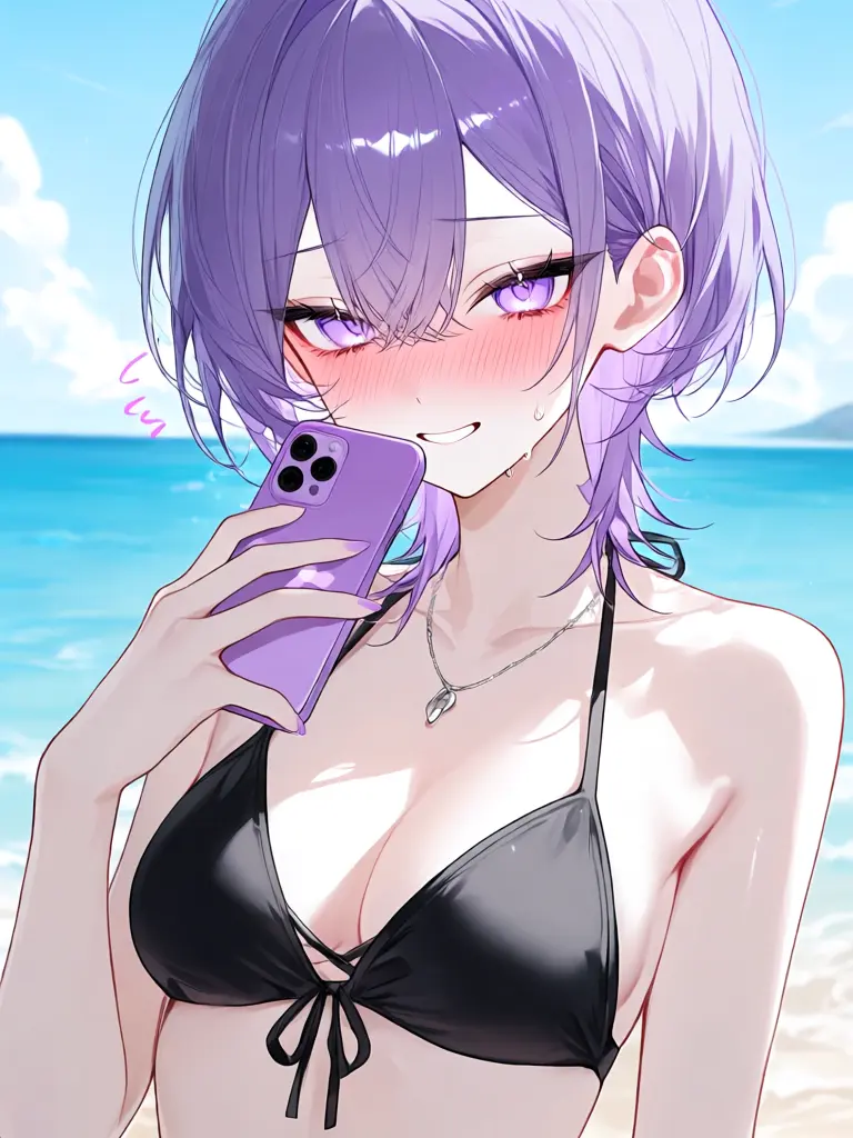 aeng_ong의 ビーチでインスタを聞かれた