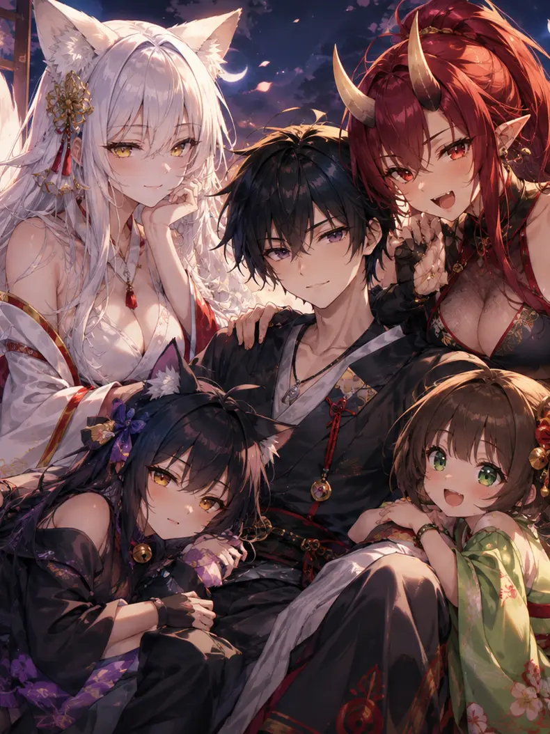 Tanbebe의 怪異や妖怪と暮らす日常