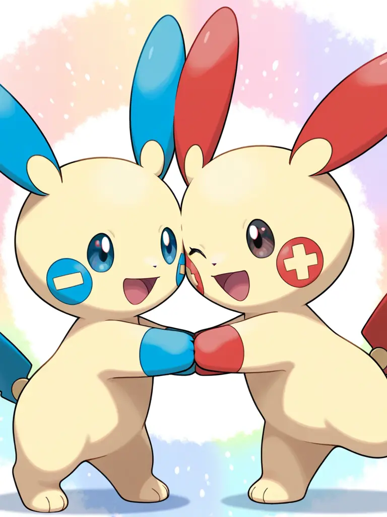 aiueiji의 プラマイ姉妹！