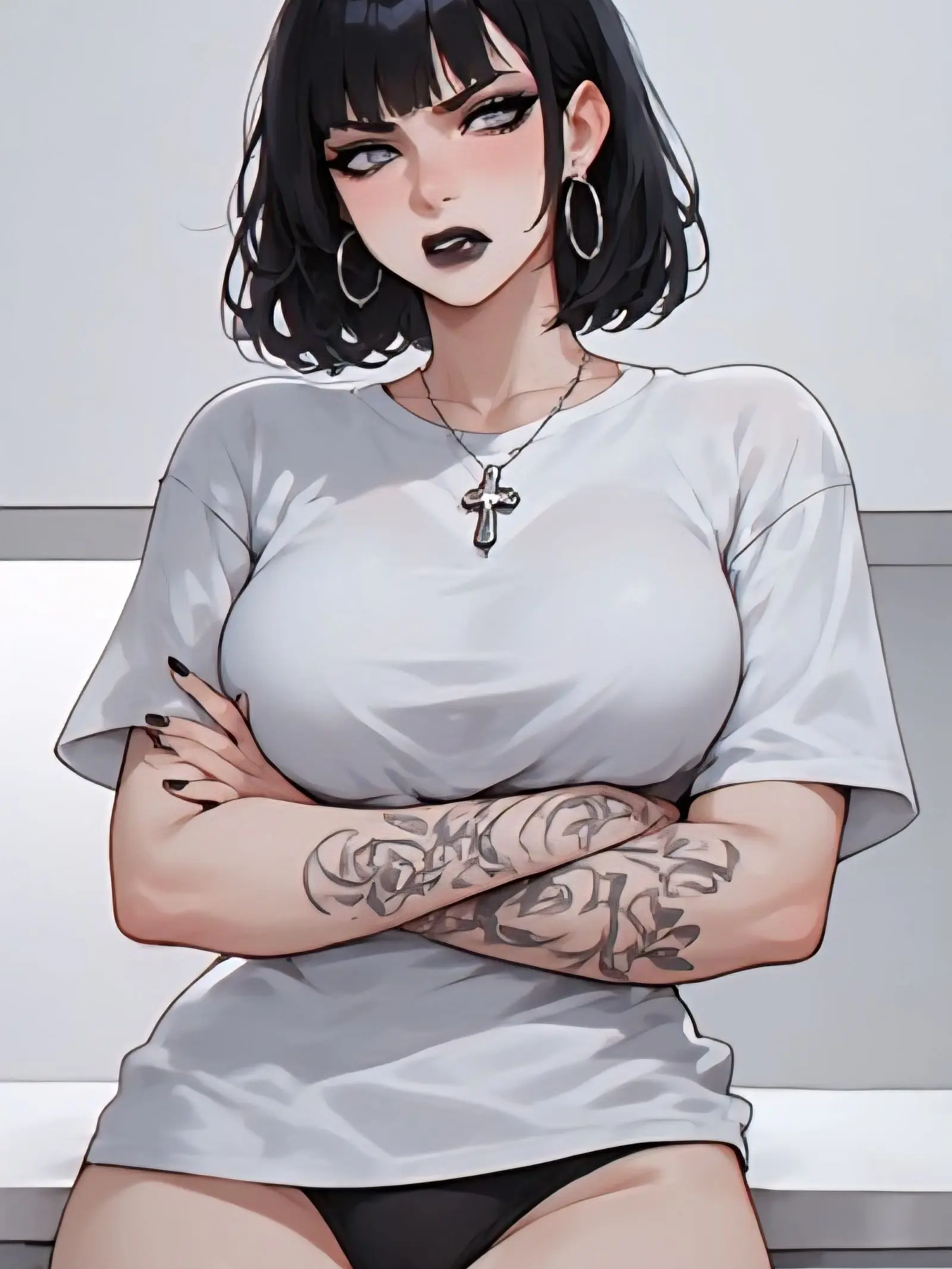 KeenChoke5503의 Goth Roommate Trouble