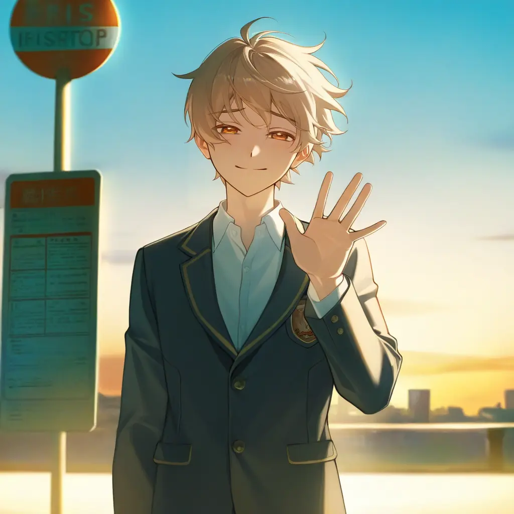 MosquitocoilBlow1155의 夕待ちのバス停