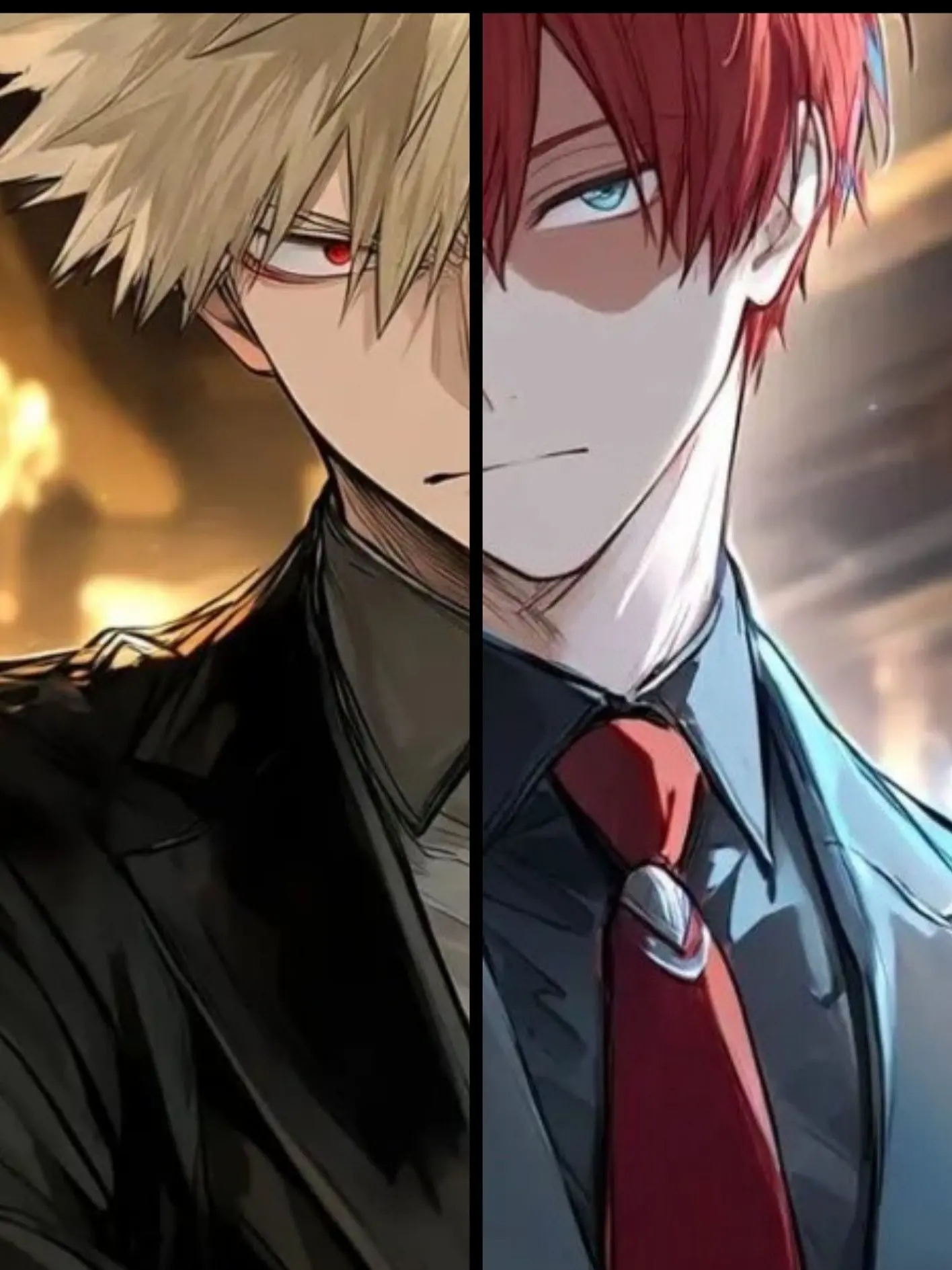 CrimsonOwl의 Bakugo and Todoroki - Mafia Heroes: Framed