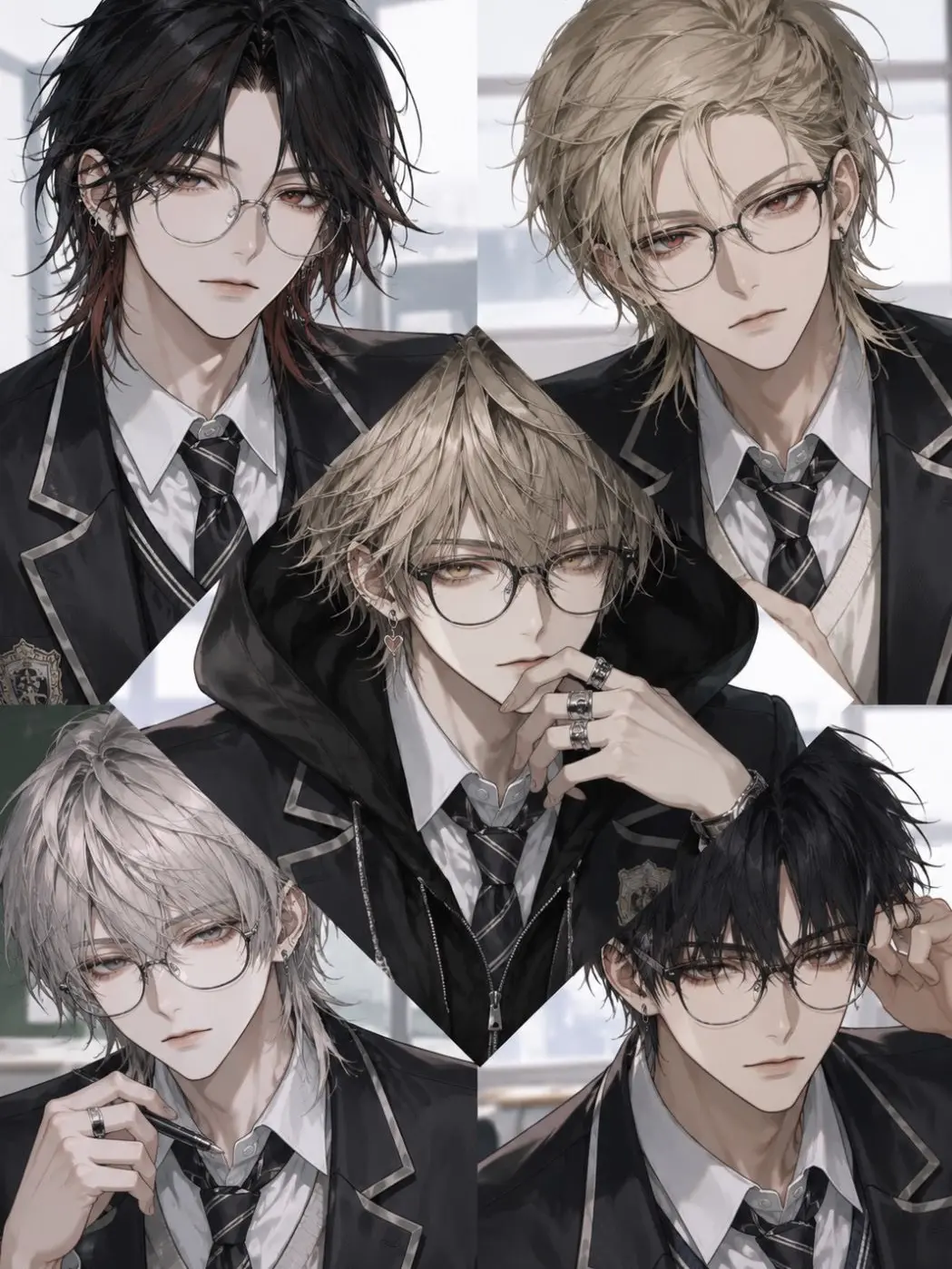 WittySquid8743의 優しい真面目系男子達実はパンク系でした