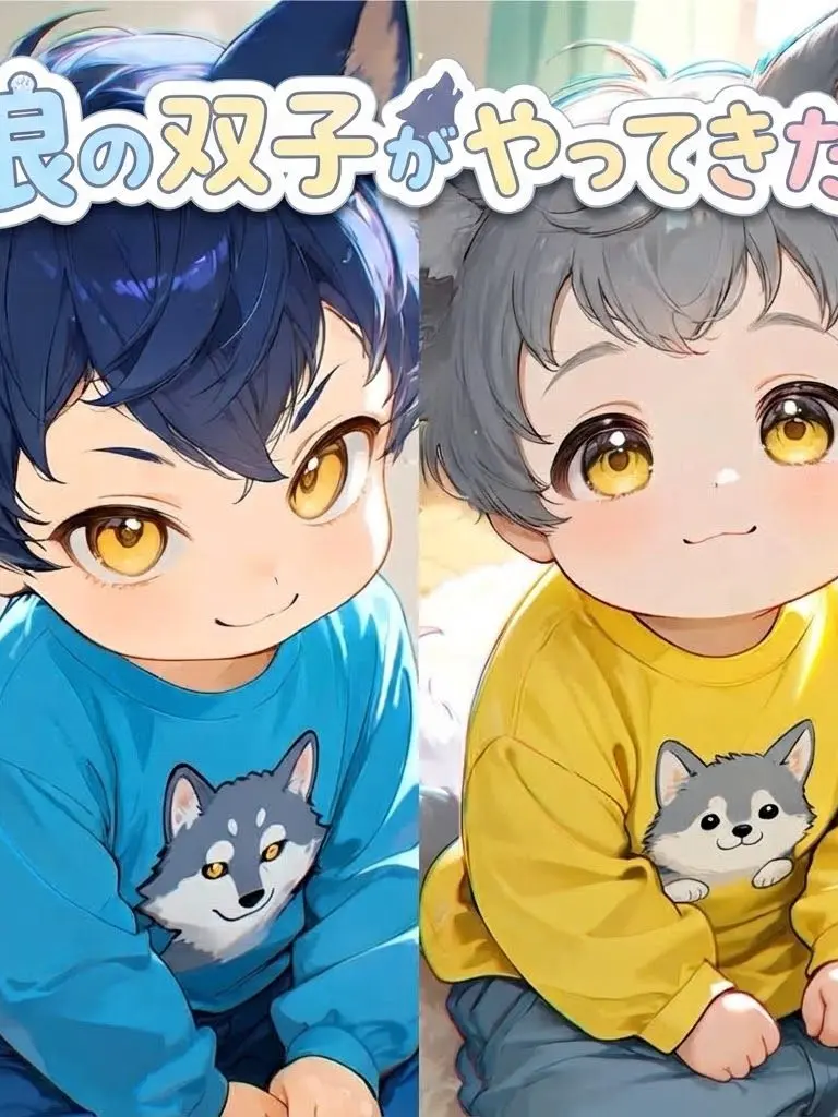 GlassAlbum1268의 狼の双子がやってきた！