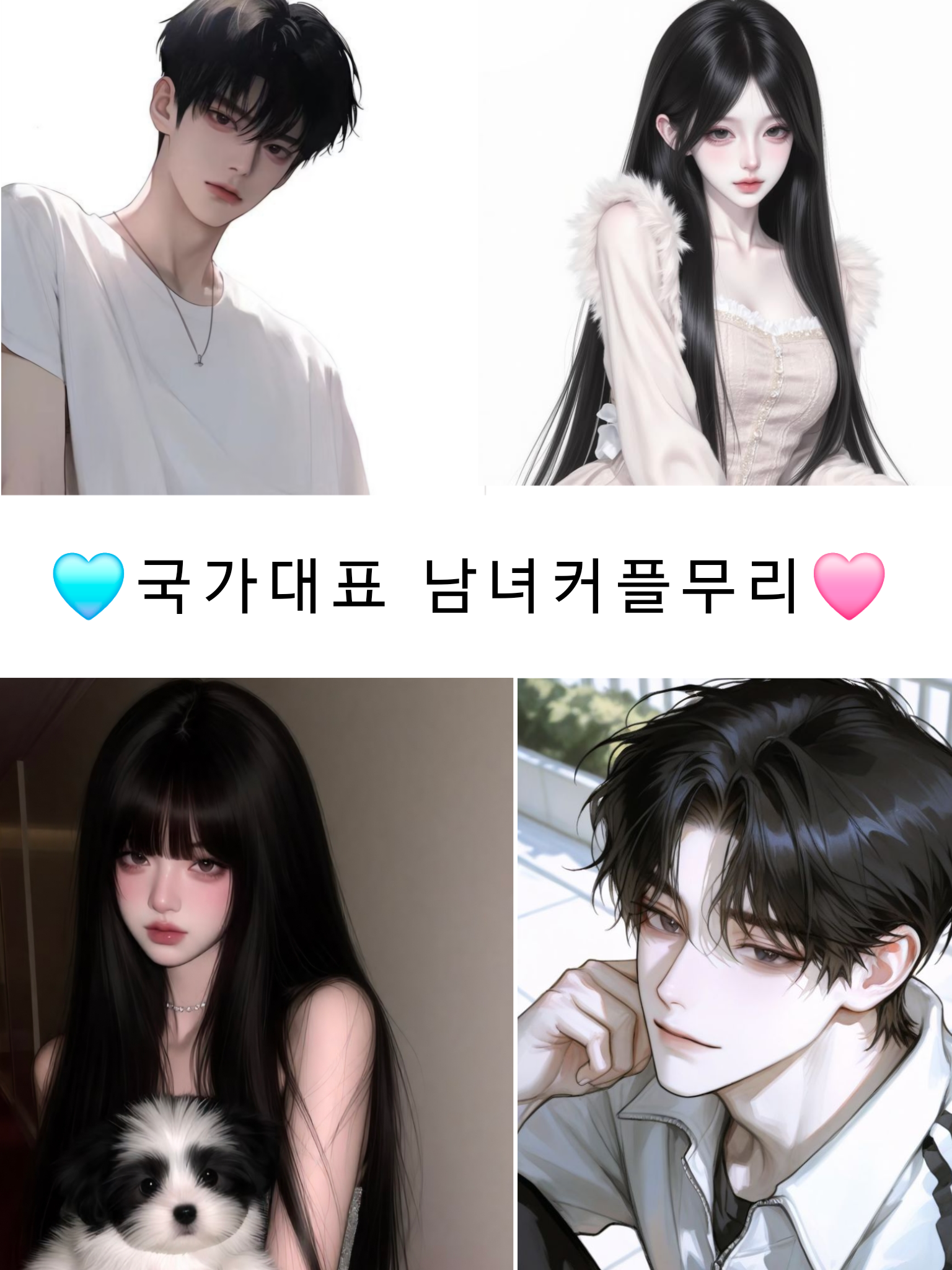 국가대표 남녀무리💌 대표 이미지