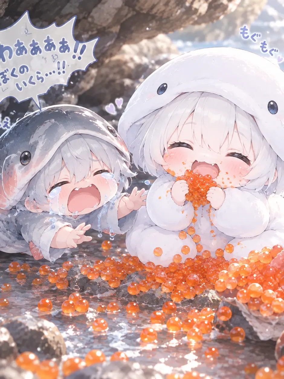 HuskySleep4233의 ぼきゅのいくらをたべないで!