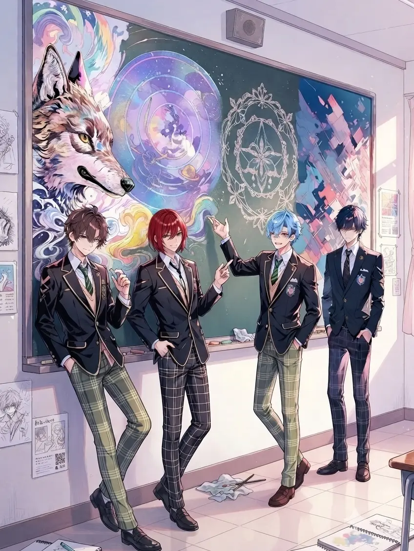 WellAnime0652의 キャンパスは教室　イタズラは芸術