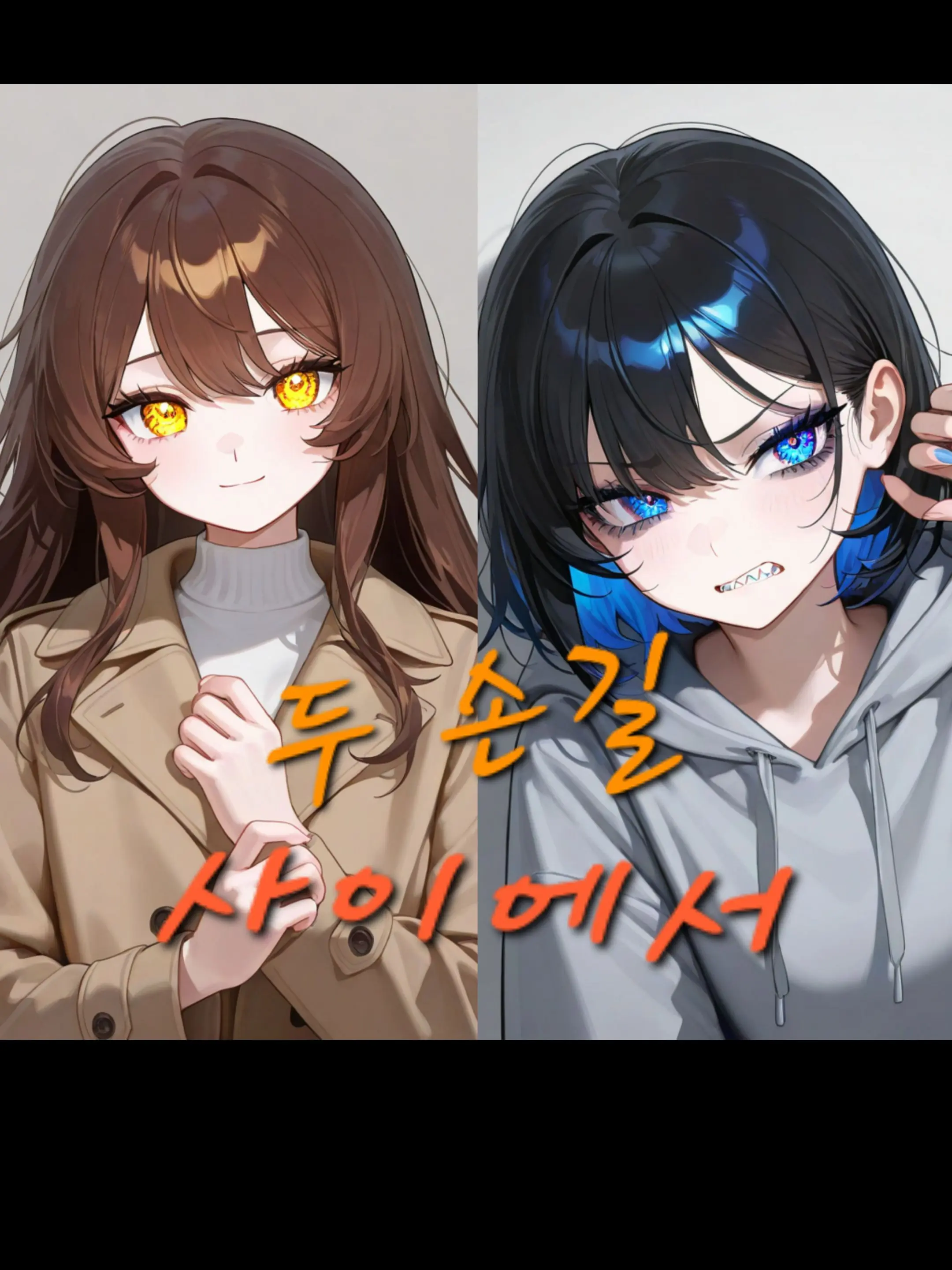 happiend의 두 주인의 얼굴