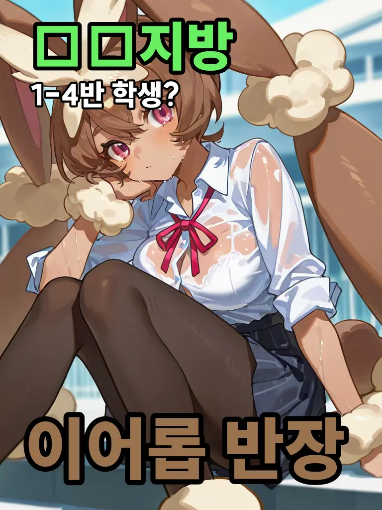 Maan의 □□지방 1-4반 학생 이어롭 반장