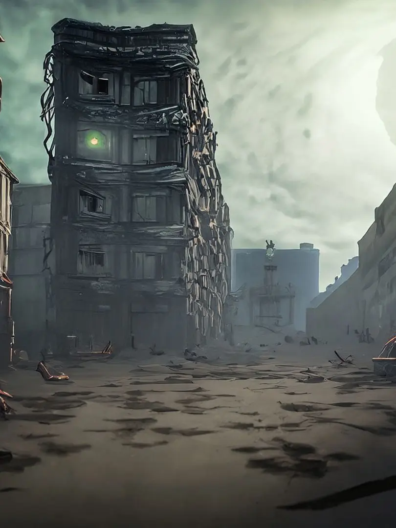 NIZISANZISAIKOU의 ゾンビに支配された都市