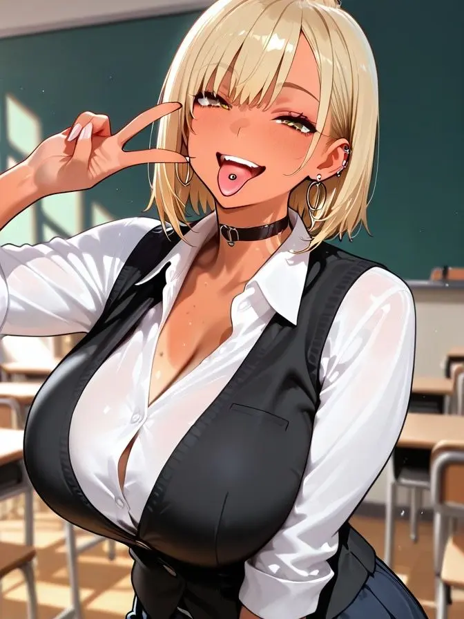 PlacidPeak3329의 女体化したので工業高校に登校してみた