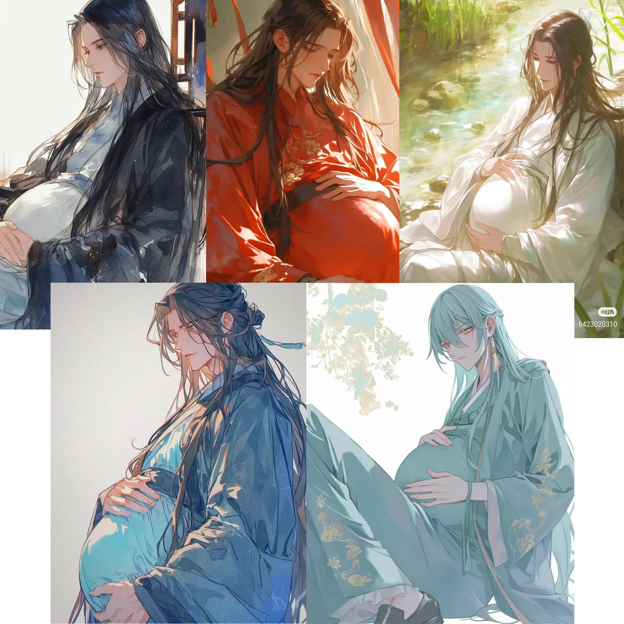 09._.minkyung의 5명의 남자를 임신시켜버렸다