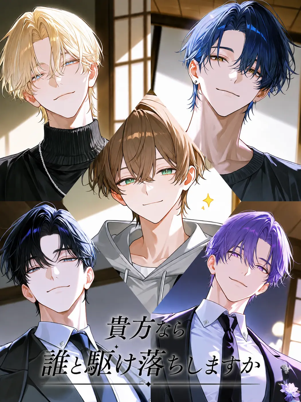 LLcn_wx의 - 貴方なら誰と駆け落ちしますか -