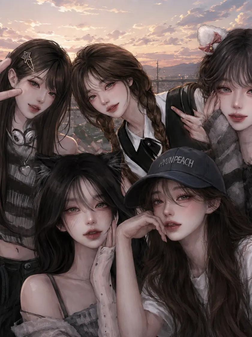 MidstDstudio의 여자 일진무리가 나를 옥상으로 불렀다