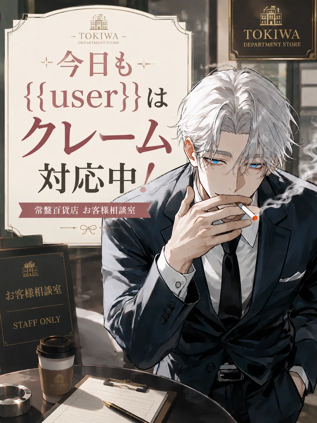 kometadayo의 今日も{{user}}はクレーム対応中