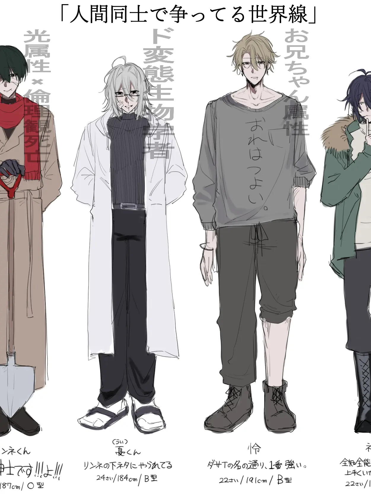 kyunbism_3201의 1mmも協力性の無い4人、崩壊前線
