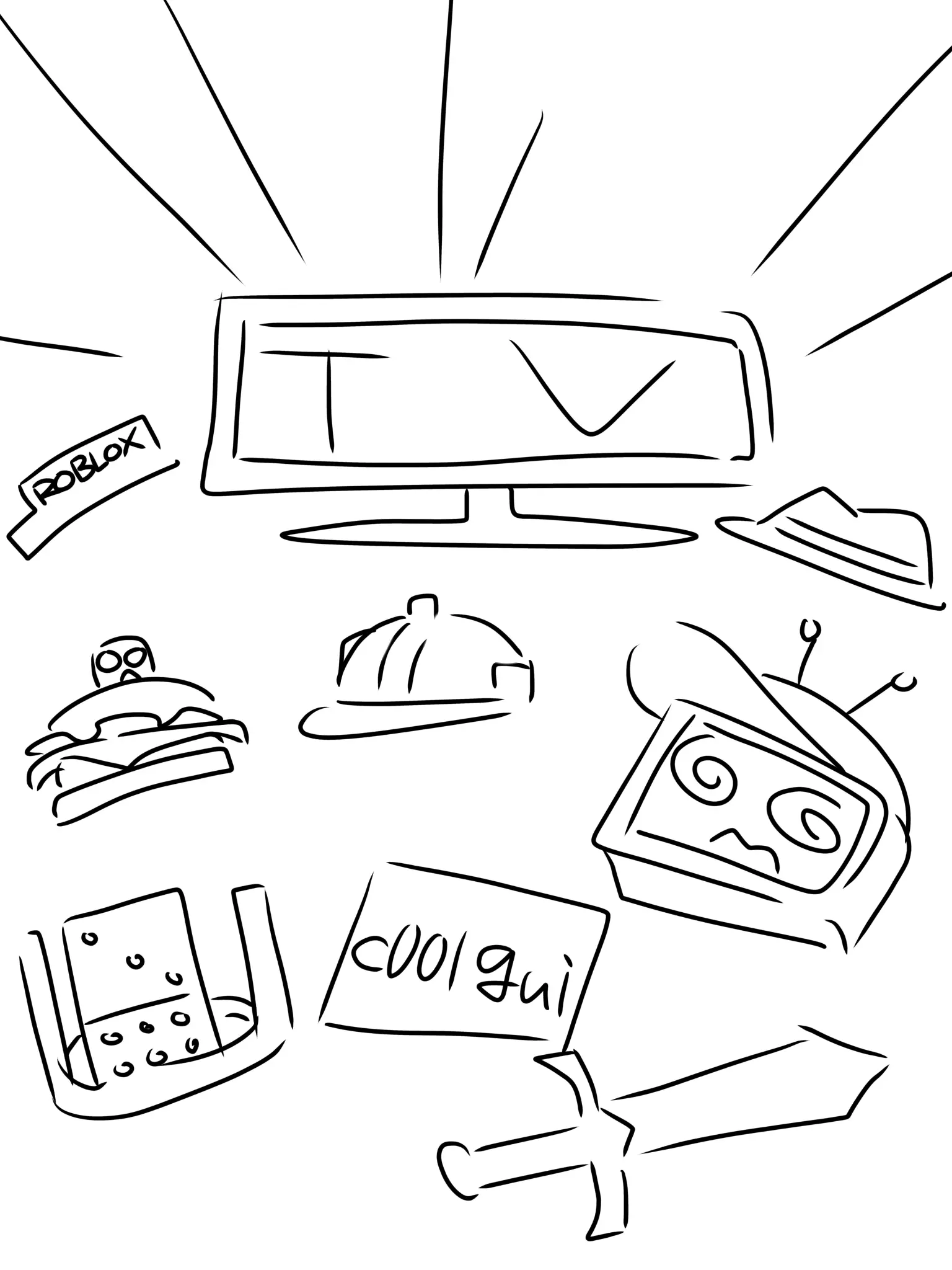 imgay801의 突然TVからキャラ達が！？