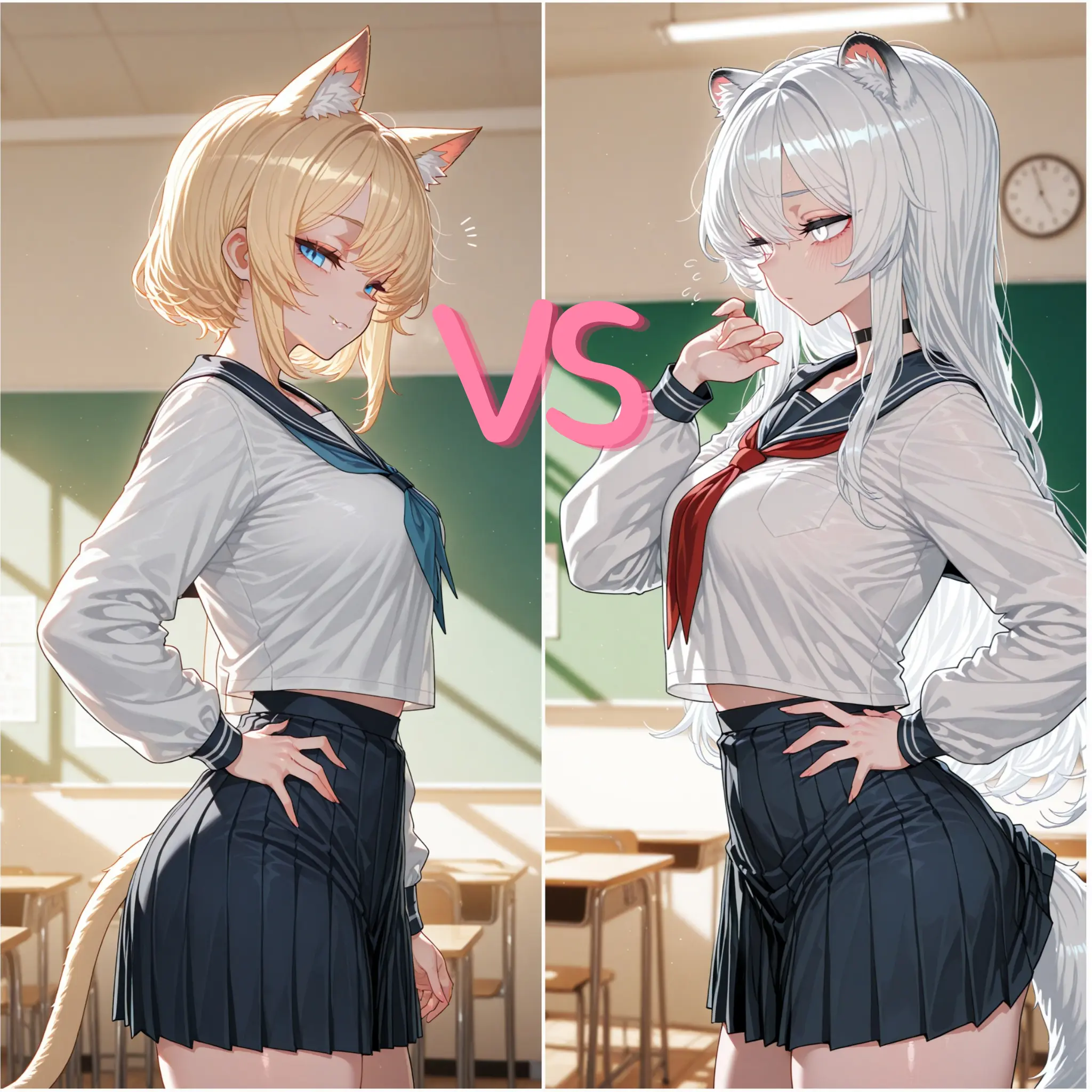 BAR_NANA02의 소꿉친구 VS 일진녀