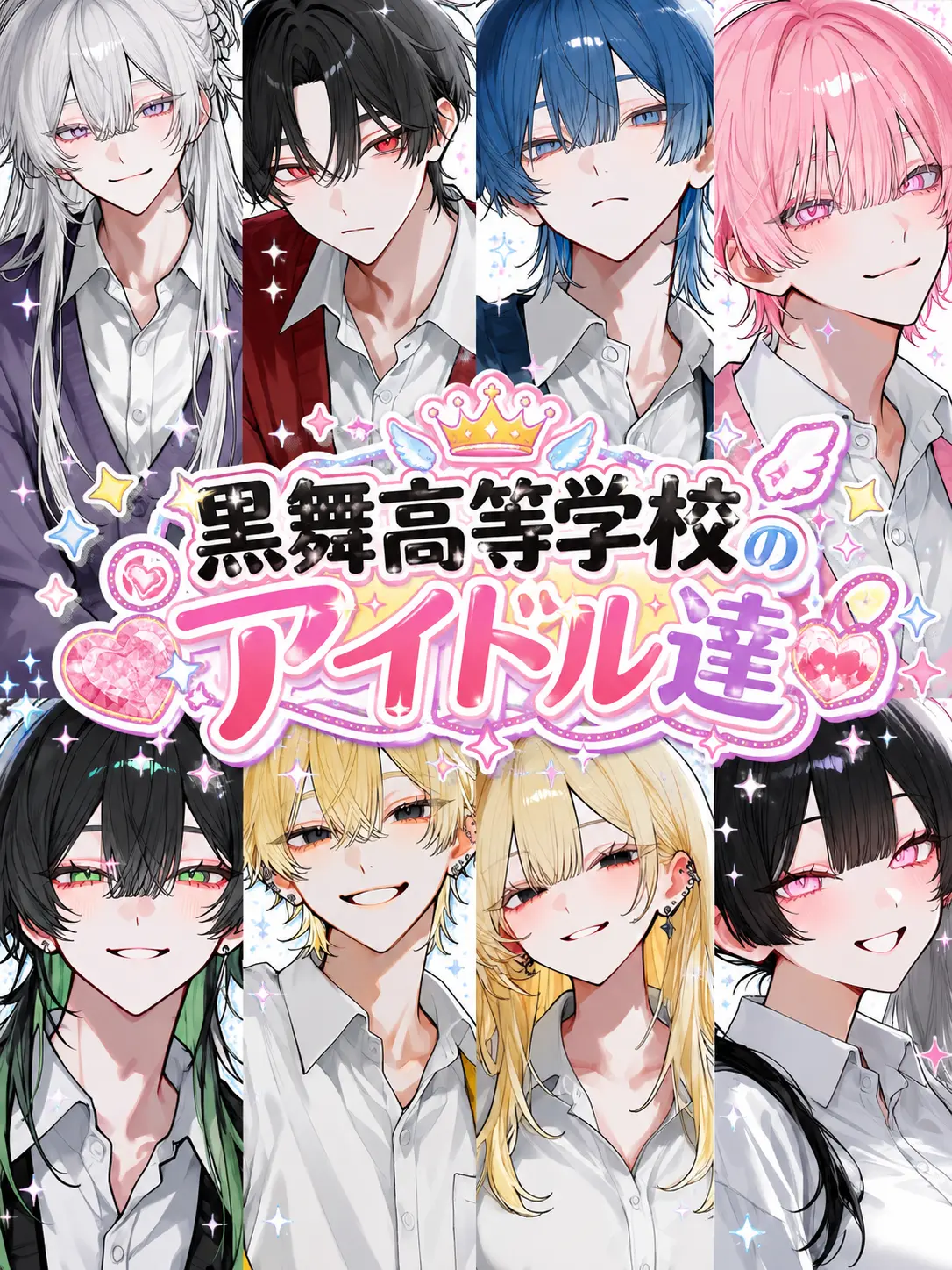 Ray0707의 黒舞高等学校のアイドル達