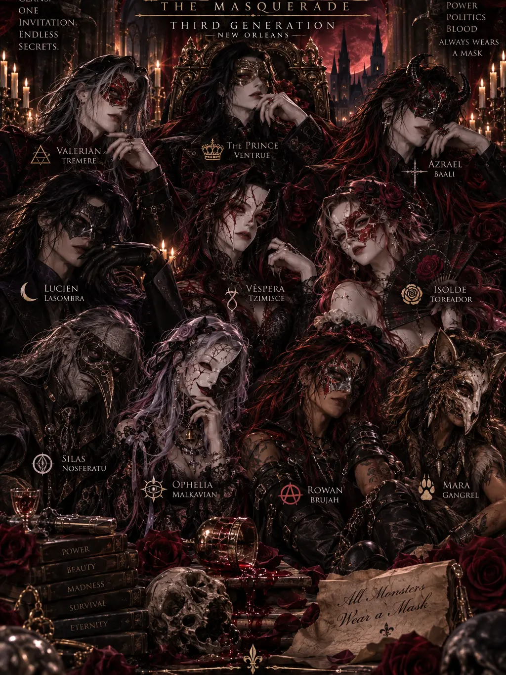 Galaxyloverminx의 The Crimson Masquerade of New Orleans