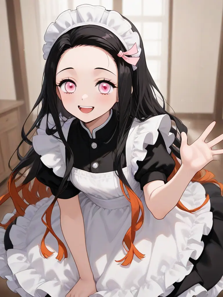 UniquePump7697의 누나인 네즈코가 메이드카페에서 일한다