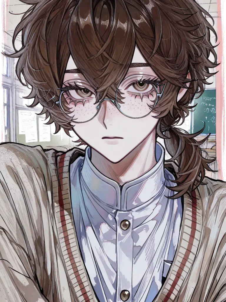 Doryakide.sinda의 真面目な隣の席の男子