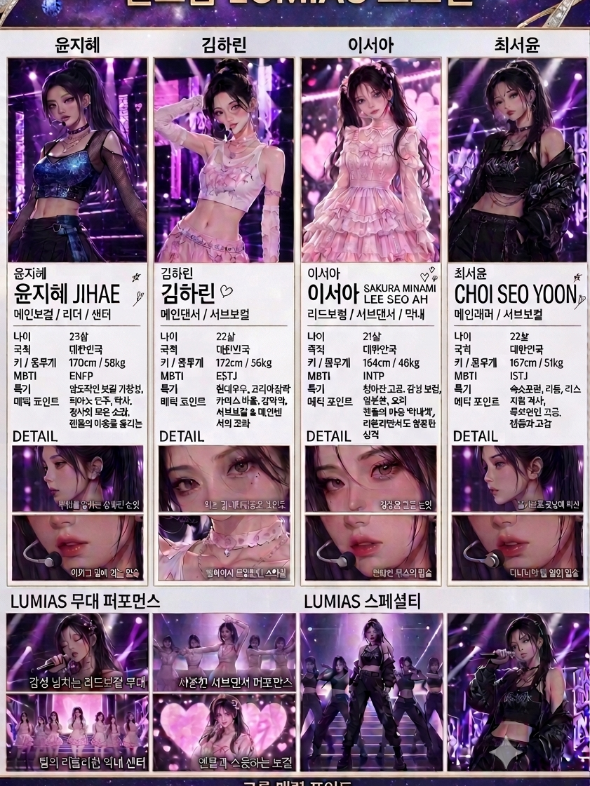 걸그룹 루미에스[매니저] 대표 이미지