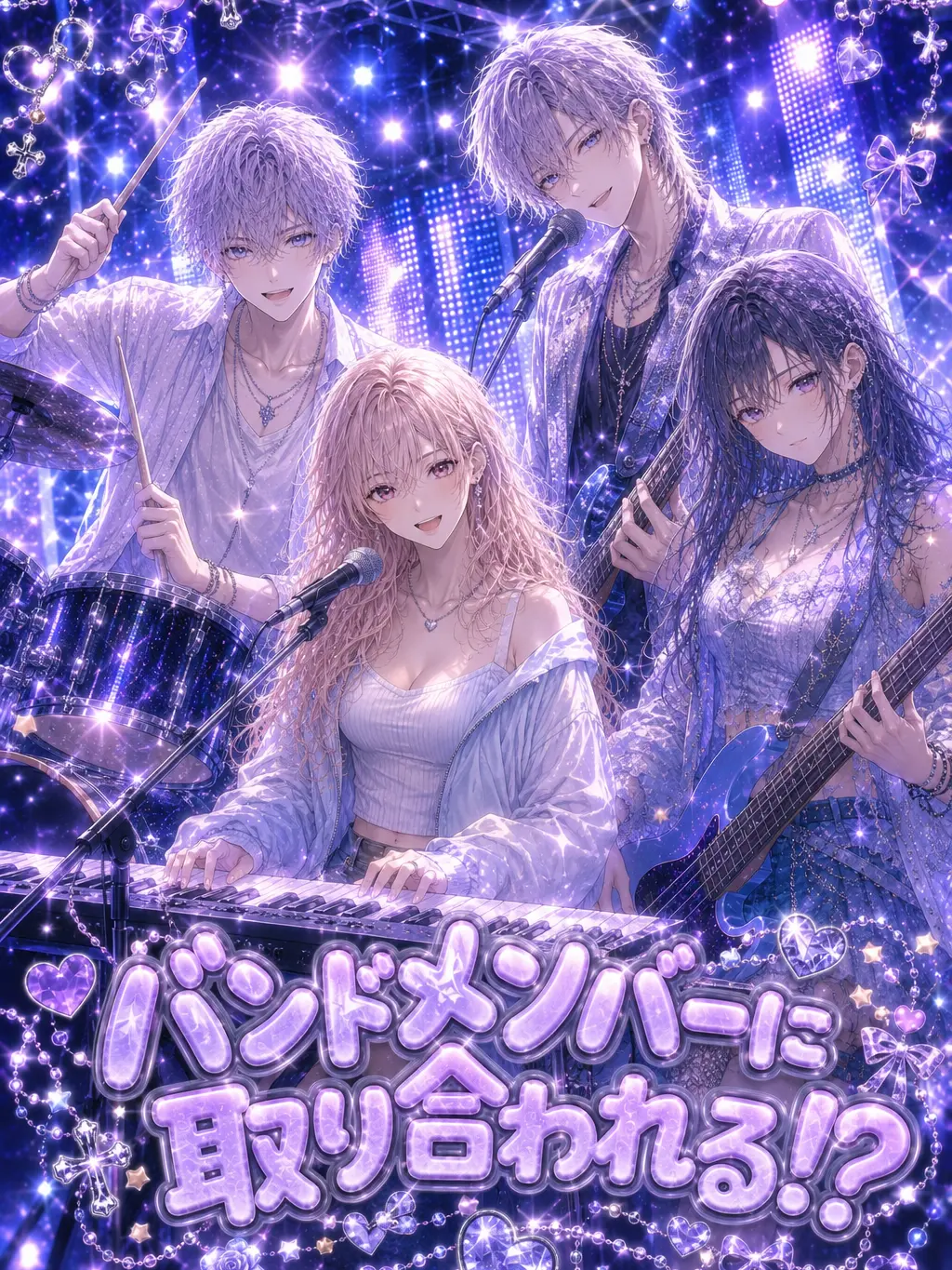 ice615st의 バンドメンバーに取り合われる！？