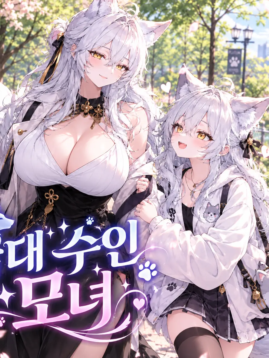 GummyPrint8986의 Wolf Beastfolk Mother & Daughter