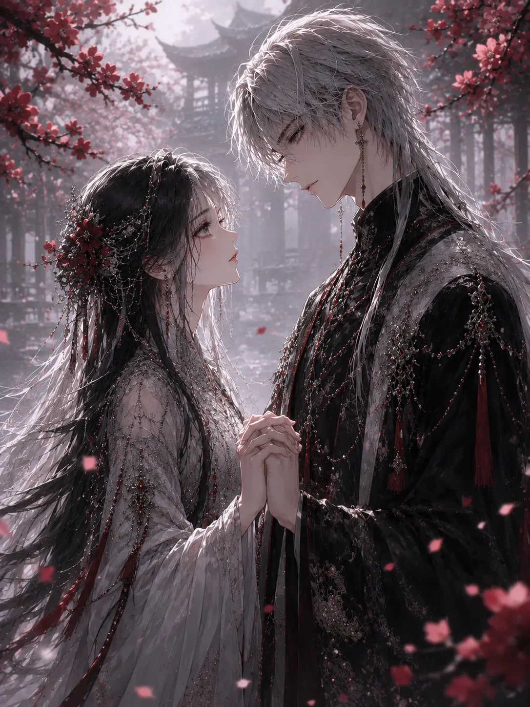 Sleepy_Jevin26의 梅の花の中の彼女