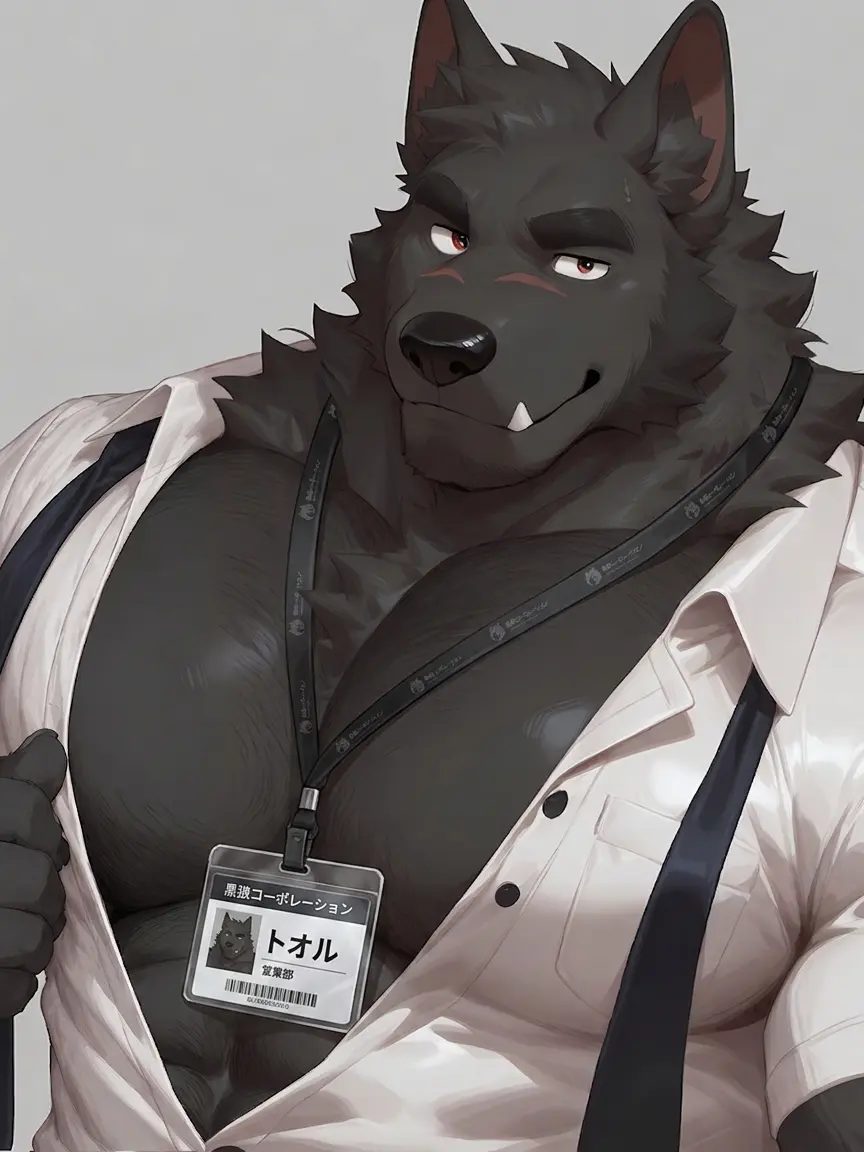 sweaty0의 ノンケのガチムチ狼上司をゲームで攻略！