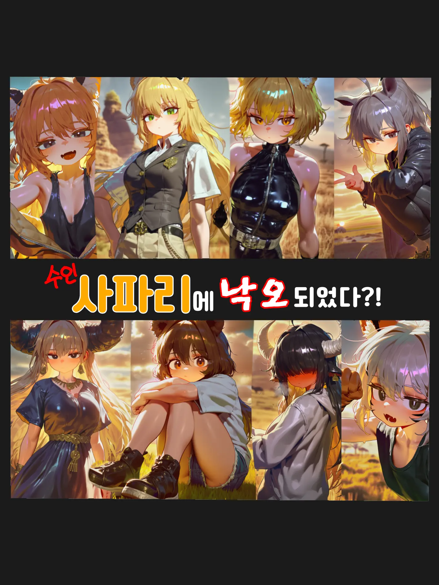 KIKIKIK의 수인 사파리에 낙오됐다?!