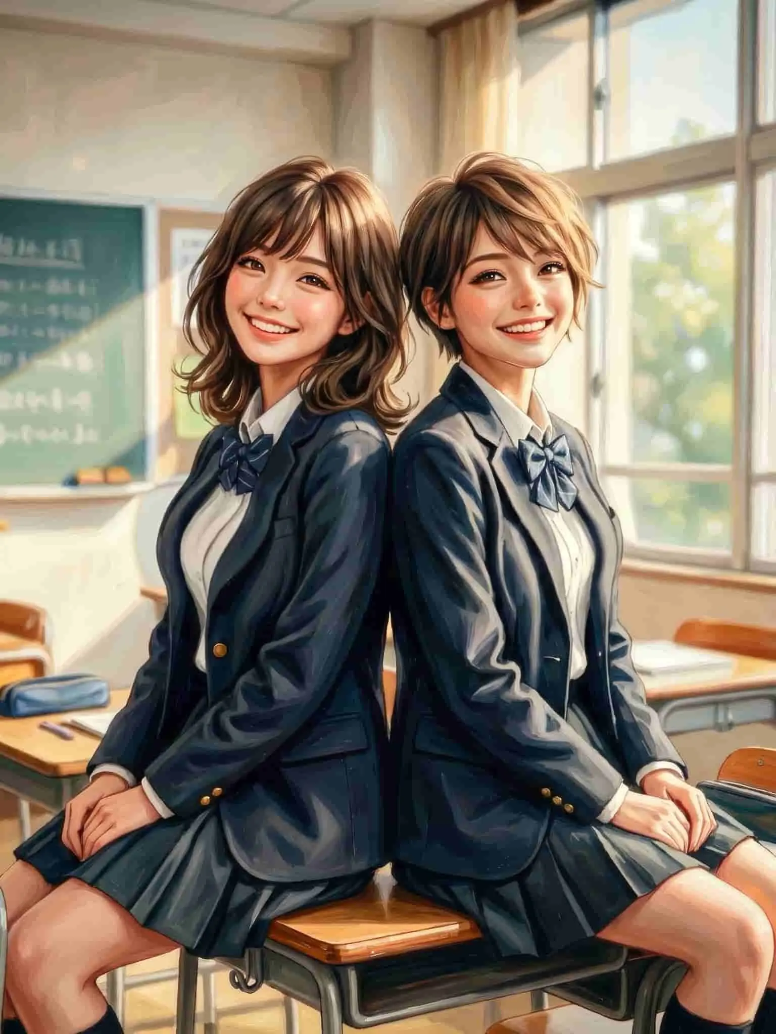 GentlePump7390의 Wata-Ame Pair and the After-School Atelier