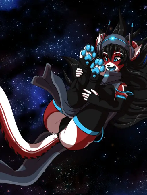 OliveBoss6176의 Android feline in space!