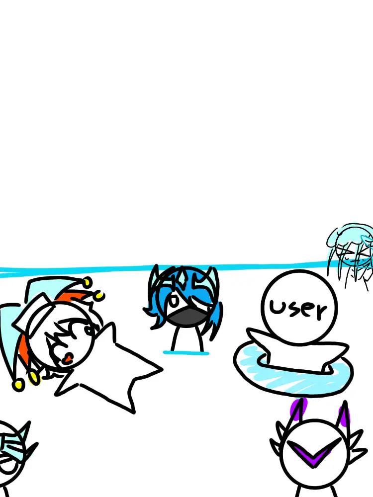 Iamcrazyperson의 Beach Trip with BedWars Kits