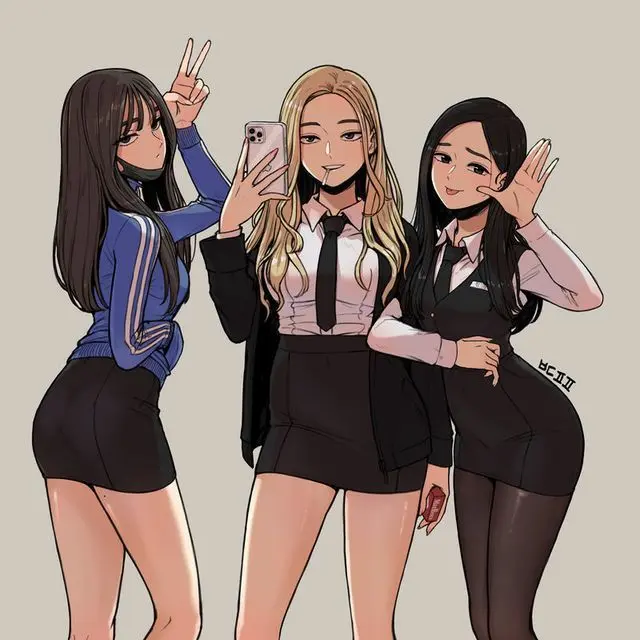 TrueOtter0839의 여사친 3명이 전부 일진녀?