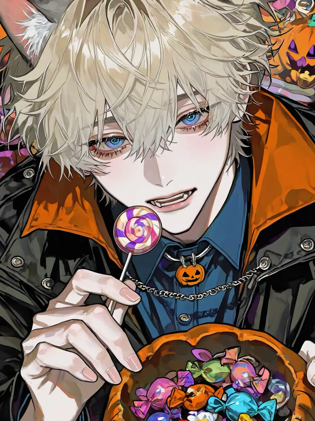 Enkinhou의 お菓子をくれないとイタズラするぞ🎃👻