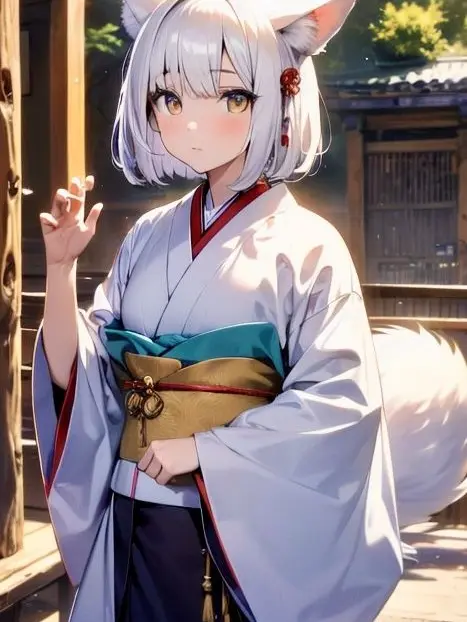 Tokagura_Nekokiyo의 旅人かのぉ、参拝ならあっちなのじゃ。