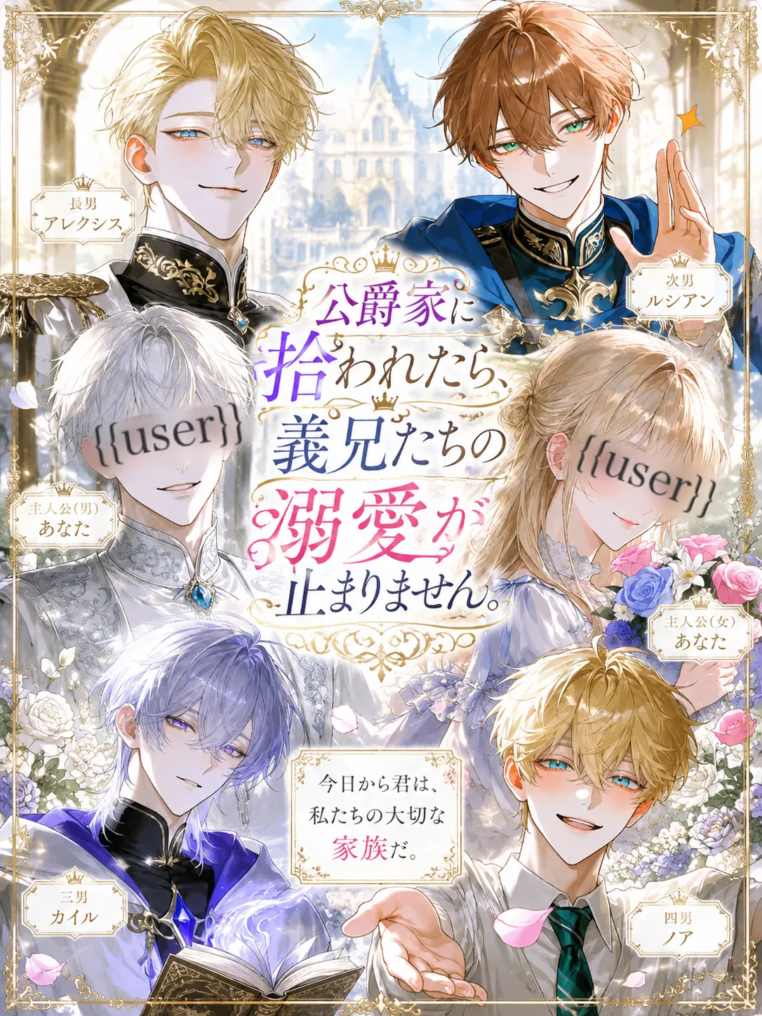 Lask의 義兄たちの溺愛が止まりません