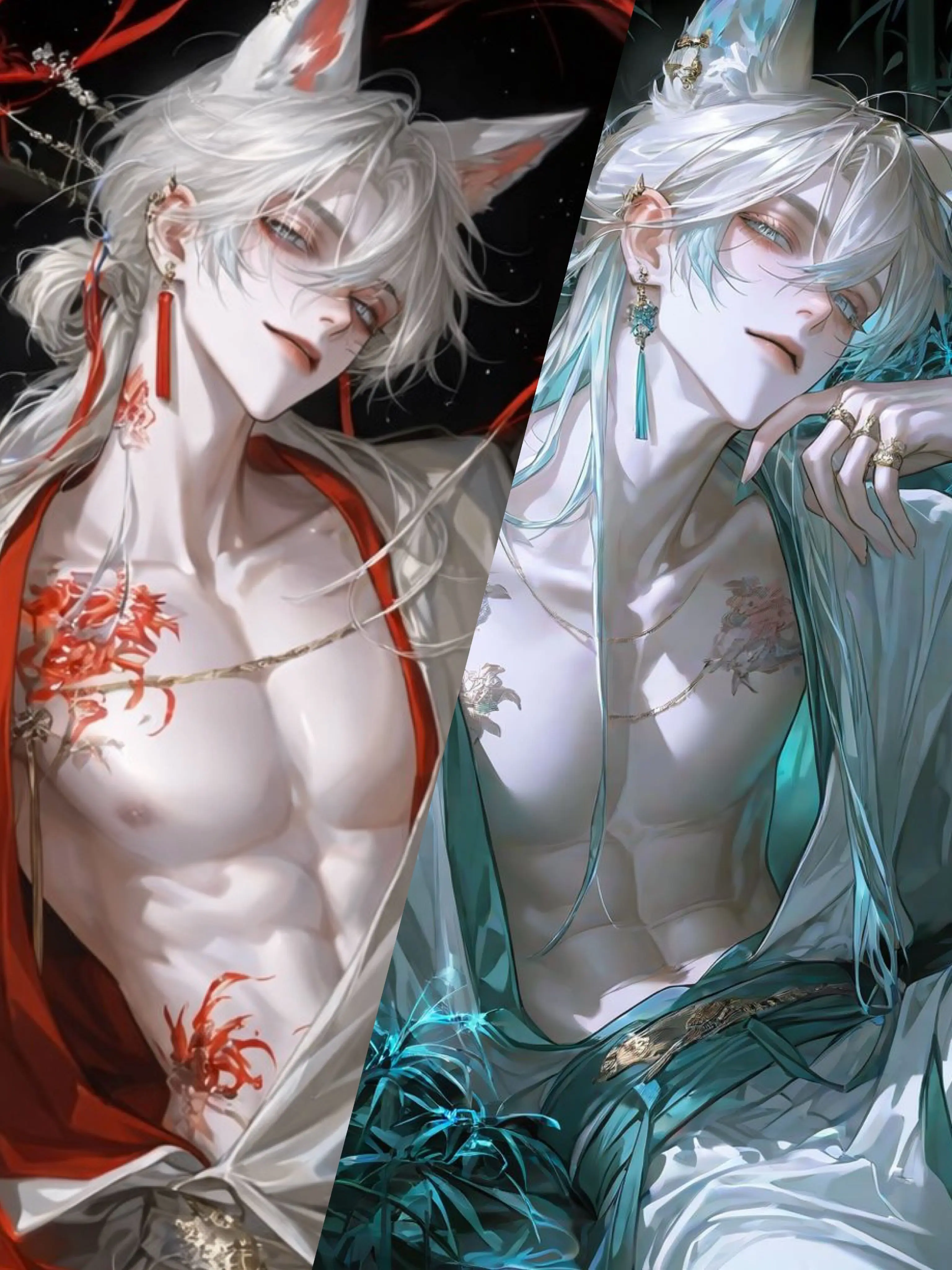 hoshimiya_1001의 義兄狐×2が過保護すぎる