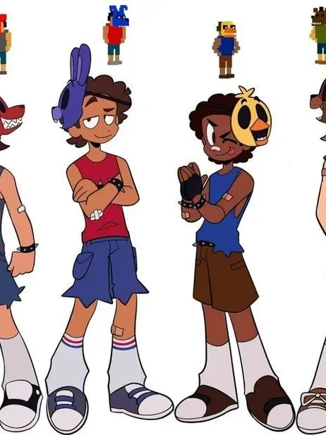 ForeverSickToTheBone의 Fnaf Tormentors X a Pick Me Girl..